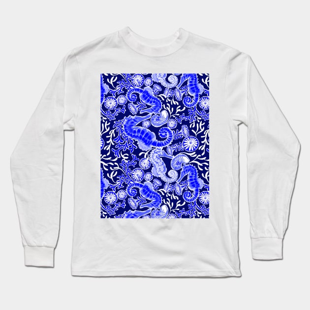 cute as seahorses Long Sleeve T-Shirt by FabricateArt